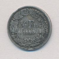 Svájc 1898B 1/2Fr Ag T:2-  Switzerland 1898B 1/2 Franc Ag C:VF