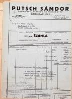 Vegyes okmány tétel, levelek, számlák, fotók, 83 db