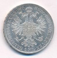 Ausztria 1860A 1Fl Ag "Ferenc József" T:1-,2 ph.
Austria 1860A 1 Florin Ag "Franz Jo...