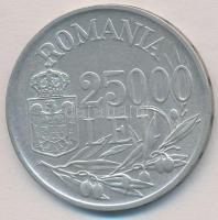 Románia 1946. 25.000L Ag "I. Mihály" T:1-,2 
Romania 1946. 25.000 Lei Ag "Mihai I&qu...