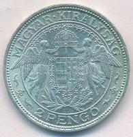 1938. 2P Ag "Madonna" T:1-,2 
Adamo P7