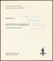 1980 Koffán Károly gyűjteményes kiállítása. Bp., 1980, Magyar Nemzeti Galéria. A művész, Koffán Káro...