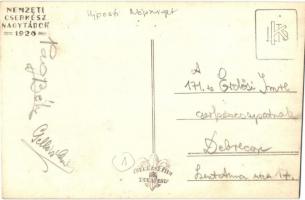 1926 Budapest IV. Újpest, Népsziget, Nemzeti Cserkész Nagytábor. photo