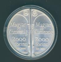 2000. 2x2000Ft Ag "Lórántffy Zsuzsanna.." T:BU Csak 3000-3000db! Tanúsítvánnyal!