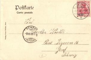 Jena, Paulinerhaus. Verlag Ernst Gollub / Student fraternity house. Studentica, fencing art postcard...