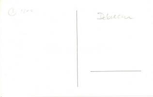 Debrecen, Csokonai szobor, villamos. photo