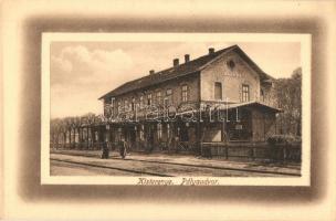 Kisterenye, Bátorterenye; pályaudvar, vasútállomás Bogenglück Mór fia kiadása