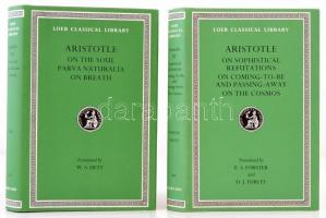 Aristotle. 3., 8. köt. Cambridge MA - London, 1992-1995, Harvard (Loeb Classical Library). Vászonkötésben, jó állapotban.