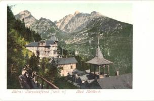 Tátra, Tatry; Tarpatakfüred. Cattarino kiadása / Bad Kohlbach