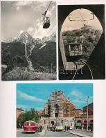 25 db MODERN külföldi város közlekedési eszközökkel / 25 moder European towns with means of transpor...