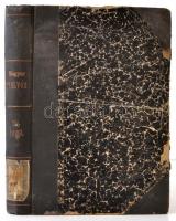 1909 Magyar nyelvőr. XXXVIII. évfolyam. Szarvas Gábor folyóirata. Szerk.: Simonyi Zsigmond. Bp.,1909...