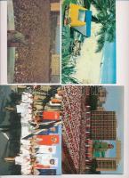 8 db MODERN kubai képeslap propagandalapokkal / 8 modern Cuban postcards with propagandacards