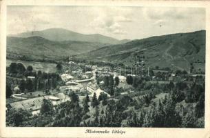 6 db RÉGI kárpátaljai városképes lap / 6 pre-1945 Transcarpathian town-view postcards