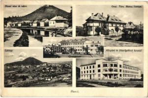 6 db RÉGI kárpátaljai városképes lap / 6 pre-1945 Transcarpathian town-view postcards