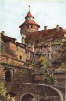 Nürnberg, Nuremberg; 11 pre-1945 art postcards s: Sollmann