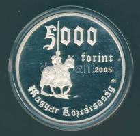 2005. 5000Ft Ag "Diósgyőri vár" T:PP Csak 4000db! Tanúsítvánnyal!