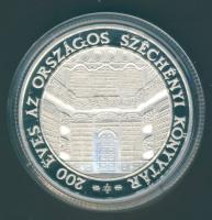 2002. 3000Ft Ag "Széchenyi Könyvtár" T:PP Csak 3000db! Tanúsítvánnyal!