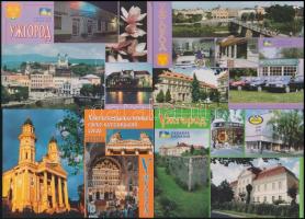Ungvár, Uzshorod, Uzhhorod, Uzhorod - 24 db modern városképes lap / 24 modern town-view postcards