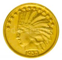 Amerikai Egyesült Államok 1933. 10$ aranyozott minipénz T:1
USA 1933. 10 Dollars gilt mini coin C:U...