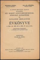 1947 Az Isteni Megváltó Leányai Budapest Szt. Margit Leánygimnáziumának Nőnevelő Intézetének és Álta...