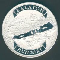"Balaton-Tihany" modern Ffém emlékérem T:PP