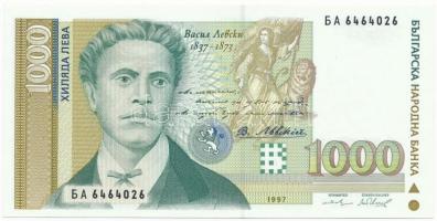 Bulgária 1997. 1000L T:I Bulgaria 1997. 1000 Leva C:UNC