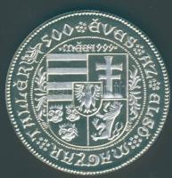 1999. "500 éves az első magyar tallér" Ag emlékérem T:PP