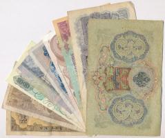 Vegyes: 9db-os bankjegy tétel a világ minden tájáról T:II-III
Mixed: 9pcs of banknotes from all aro...