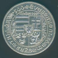1999. "500 éves az első magyar tallér" Ag piefort (vastag) emlékérem T:BU