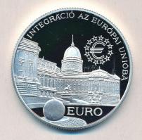 1997. 2000Ft Ag "Integráció az EU-ba-EURO I" T:PP  Adamo EM147