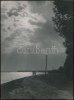 cca 1939 Korschelt Miklós (1900-1982) budapesti festő- és fotóművész hagyatékából, 2 db pecséttel je...