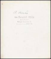 cca 1939 Korschelt Miklós (1900-1982) budapesti festő- és fotóművész hagyatékából, 2 db pecséttel je...