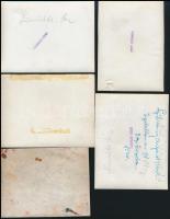 1945 Tiszavölgyi József (1909-?) budapesti fotóriporter hagyatékából 13 db vintage fotó, többsége je...