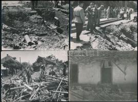 1945 Tiszavölgyi József (1909-?) budapesti fotóriporter hagyatékából 13 db vintage fotó, többsége je...