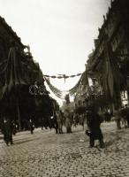 1919 Budapest feliratú tasakban 6 db szabadon felhasználható vintage negatív (tanácsköztársasági óri...