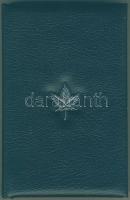 Kanada 1995. 1c-1$ 6klf db + 1$ Ag "Hudson öböl", exkluzív szettben T:PP Díszdobozban, tan...