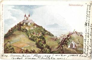 1902 Selmecbánya, Schemnitz, Banska Stiavnica; Kálvária. Joerges Á. özv. és fia 14. sz. / Calvary (fa)