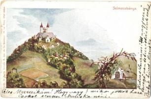 1902 Selmecbánya, Schemnitz, Banska Stiavnica; Kálvária. Joerges Á. özv. és fia 14. sz.  / Calvary (fa)