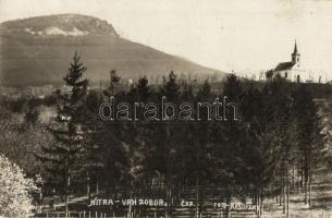 Nyitra, Nitra; Vrch Zobor / Zobor hegy, templom / mountain, church. Foto Rasofsky