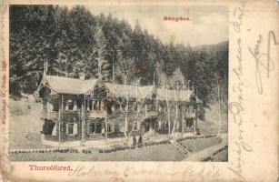 1905 Thurzófüred, Kupele Turzo (Gölnicbánya, Gelnica); Bányász / villa (fa)