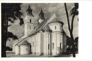 Deáki, Diakovce; Bencés templom / Benedictine church (vágott / cut)