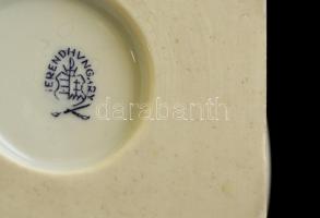 Herendi Viktória mintás tál, kézzel festett, jelzett, hibátlan, m:7,5 cm, d:15 cm