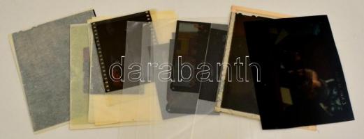 Kis történelmi fotó tétel: Brezsnyev látogatása Budapesten; Kádár látogatása VI. Pál pápánál, 10+2 d...