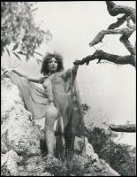 cca 1979 Szép emlékek, szolidan erotikus felvételek, 6 db vintage negatív (6x6 cm) + 4 db mai nagyít...