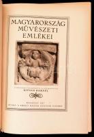 Divald Kornél: Magyarország művészeti emlékei. Bp., 1927, Kir. M. Egyetemi Nyomda. Kiadói félvászon ...