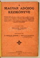 A magyar adójog kézikönyve. Az előszót írta Benedek Sándor. Szerk.: Dr. Reszler Sándor-Szilágyi Károly. Bp.,1926, Magurányi és Kubiczek, 400 p. Átkötött kopottas félvászon-kötés, az eredeti papírborítót az átkötéskor bekötötték, intézményi bélyegzővel.