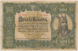 1920. 500K Orell Füssli Zürich T:III- kis szakadások Adamo K33