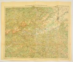 Schneeberg, Raxalpe, Hohe Wand turista térképe, G. Freytag & Berndts Touristen-Wanderkarte Blatt 2., 58x66 cm