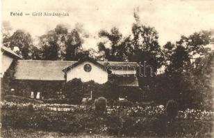 Feled, Feledince, Jesenské; Gróf Almássy lak, kastély / castle, villa