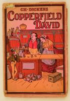 Dickens, Charles: Copperfield Dávid. Bp., Tolnai Nyomdai Műintézet. Kiadói papírkötés szakadásokkal